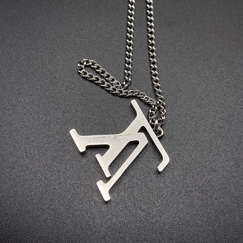18K Louis Vuitton Upside Down Necklace