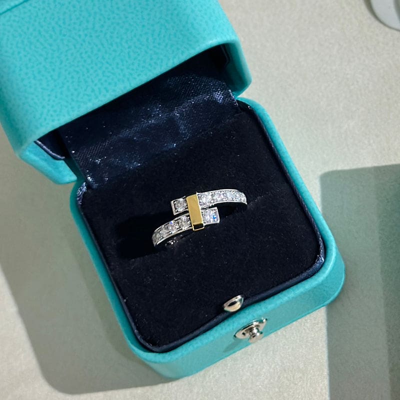 18K Tiffany Edge Bypass Ring