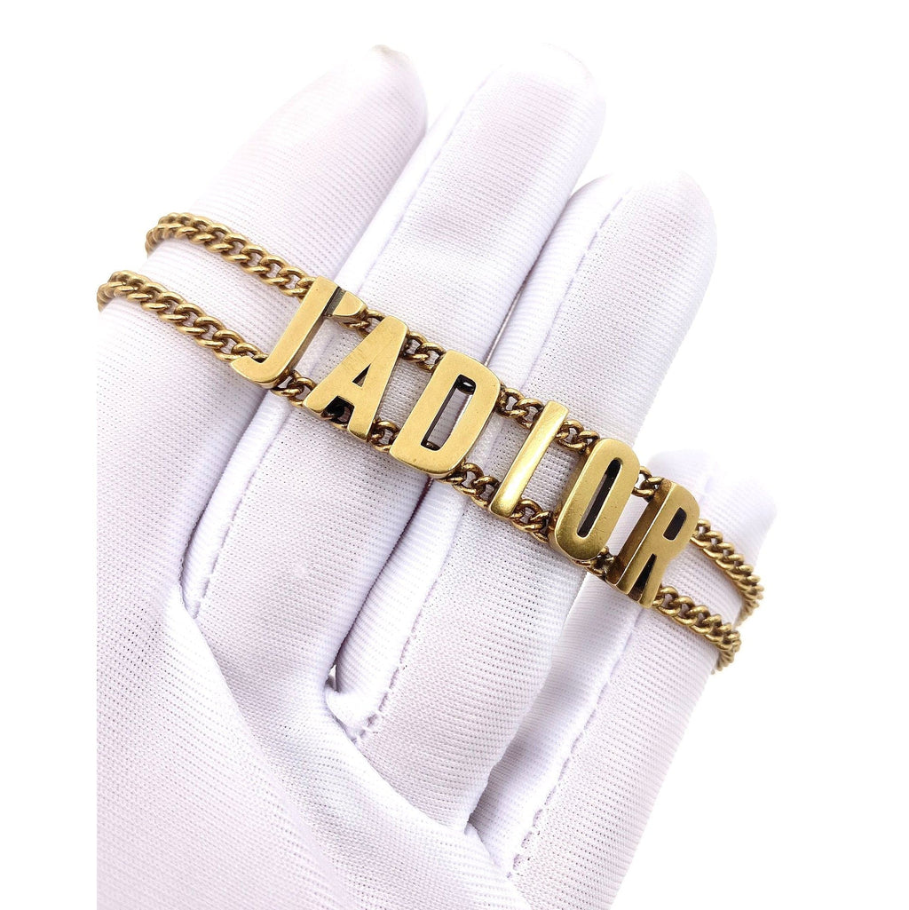 18K Dior J'Adior Choker Chain Necklace