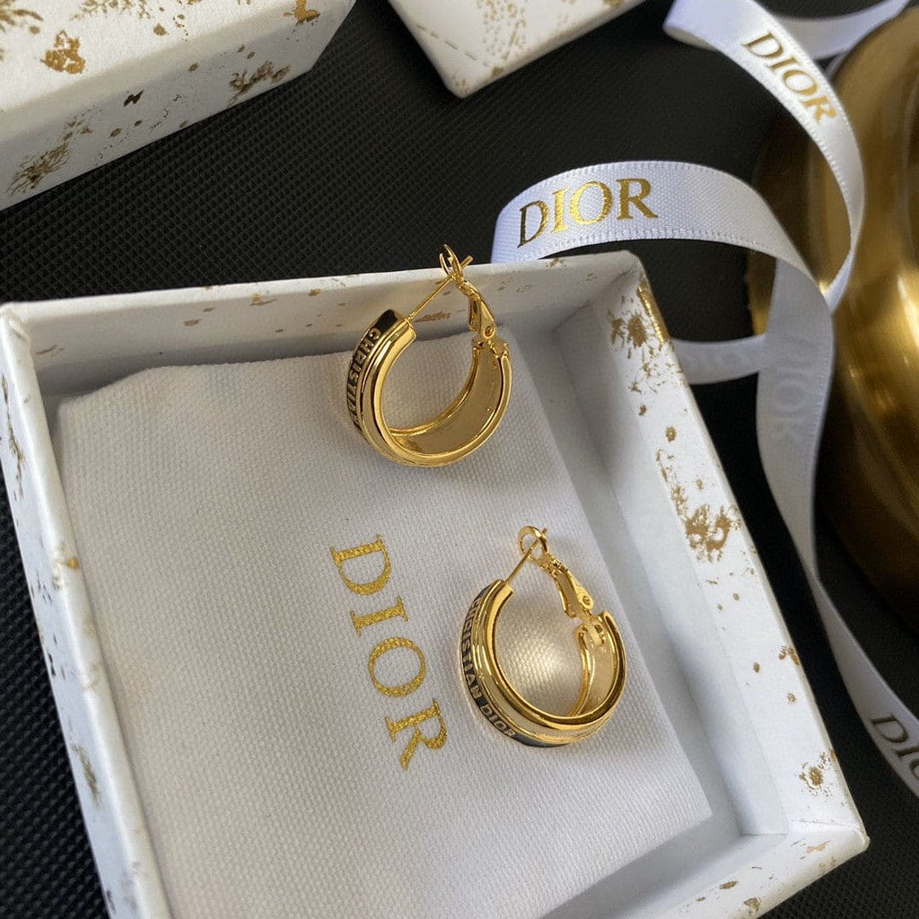 18K Dior Code Earrings