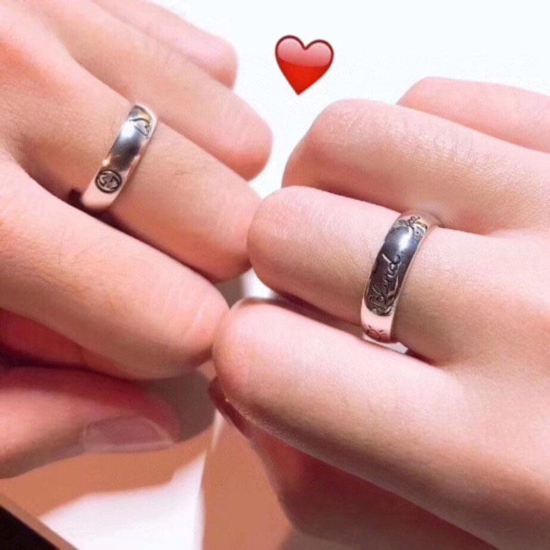 Double Gucci Blind For Love Ring