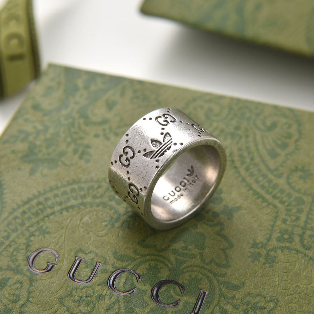 Double Gucci x Adidas Ring