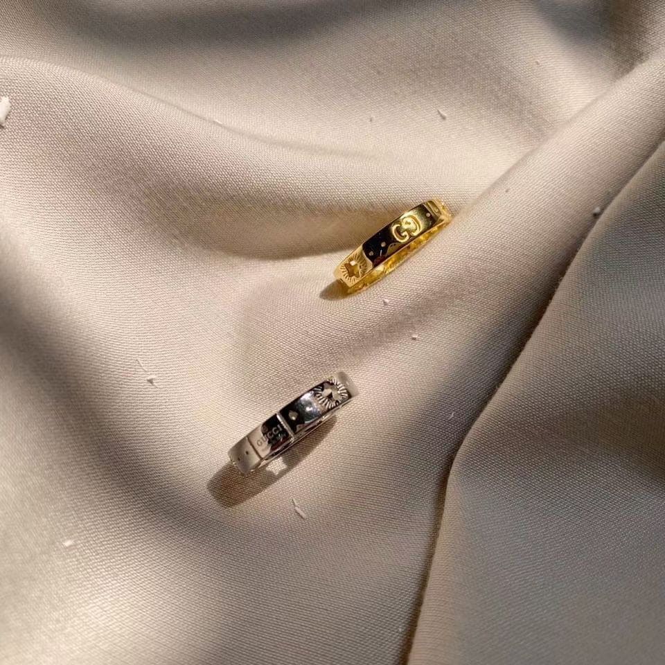 18K Double Gucci Icon Ring