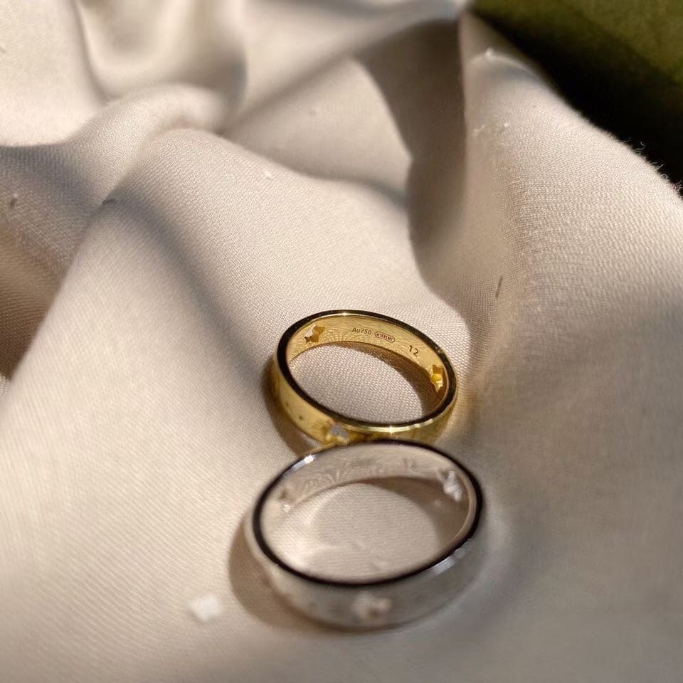 18K Double Gucci Icon Ring