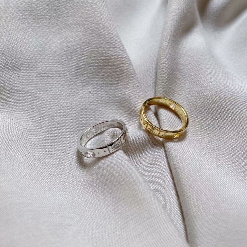18K Double Gucci Icon Ring