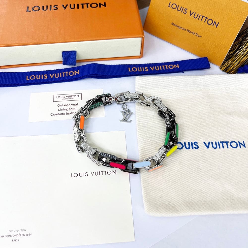 18K Louis Vuitton Paradise Chain Bracelet
