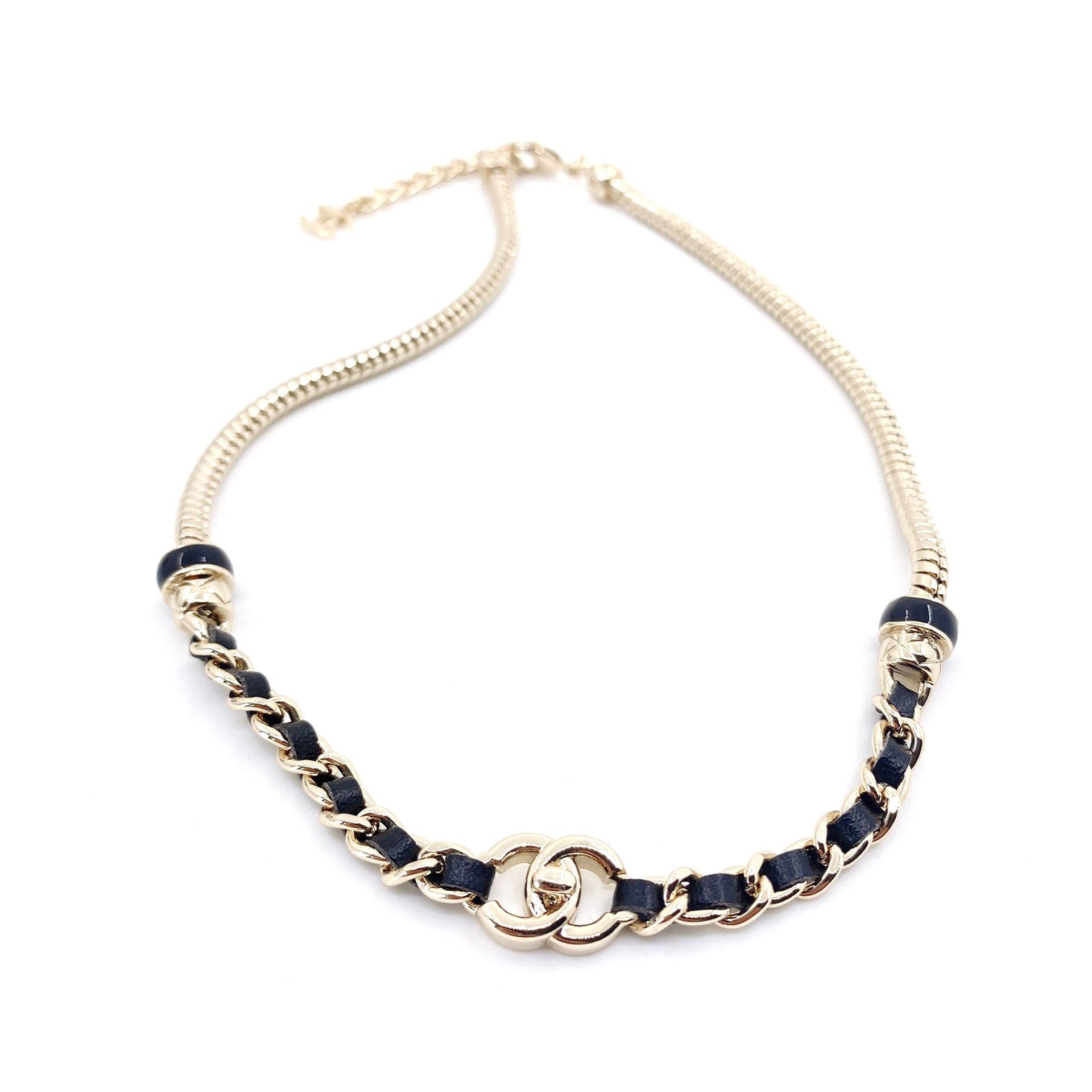 18K  Chanel Rhinestone Necklace