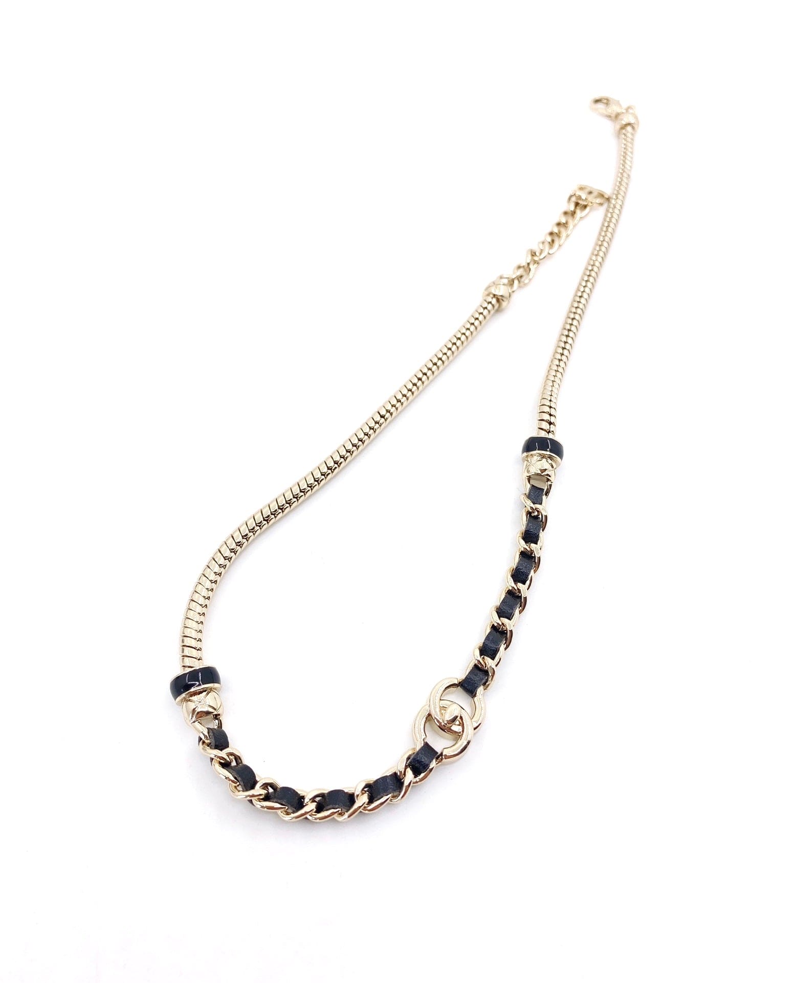 18K  Chanel Rhinestone Necklace