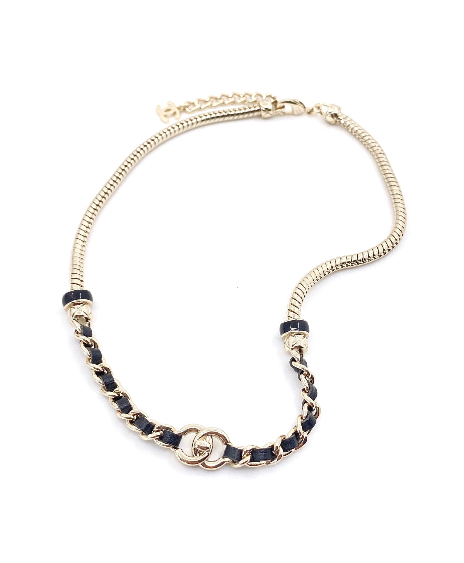 18K  Chanel Rhinestone Necklace