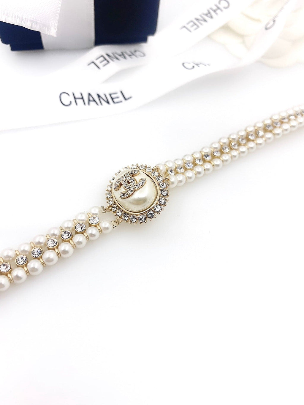 18K  Chanel Pearl Necklace