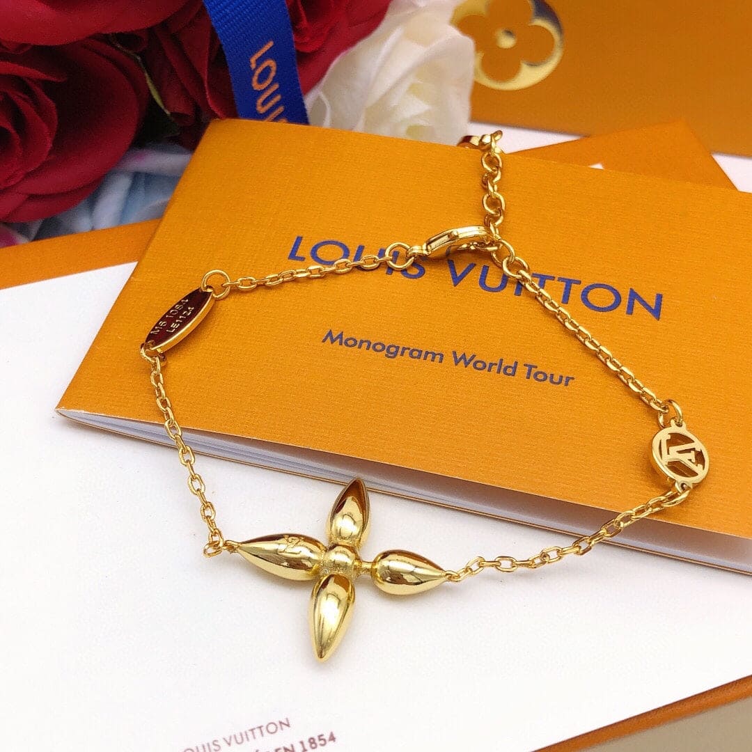 18K Louis Vuitton Louisette Bracelet