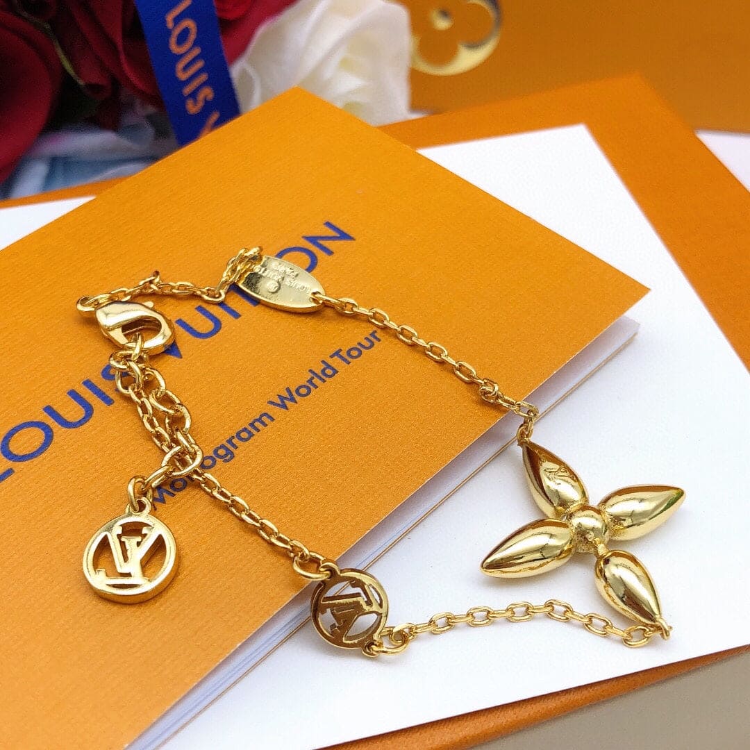 18K Louis Vuitton Louisette Bracelet