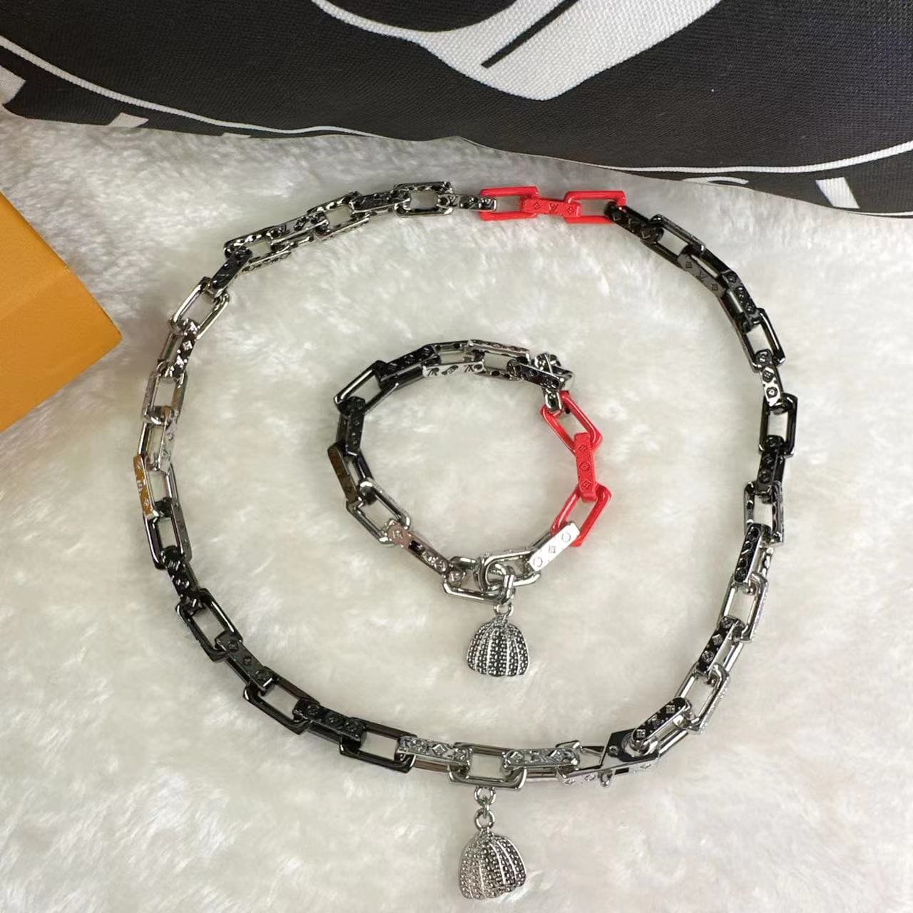 18K Louis Vuitton x YK Monogram Chain Necklace