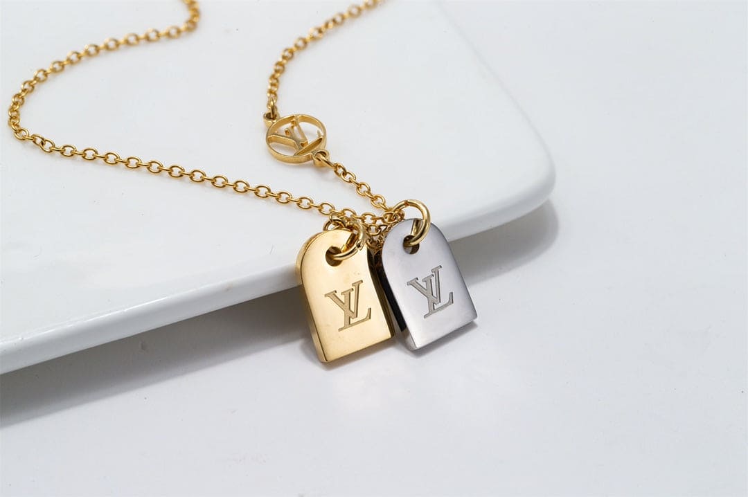 18K Louis Vuitton Nanogram Necklace