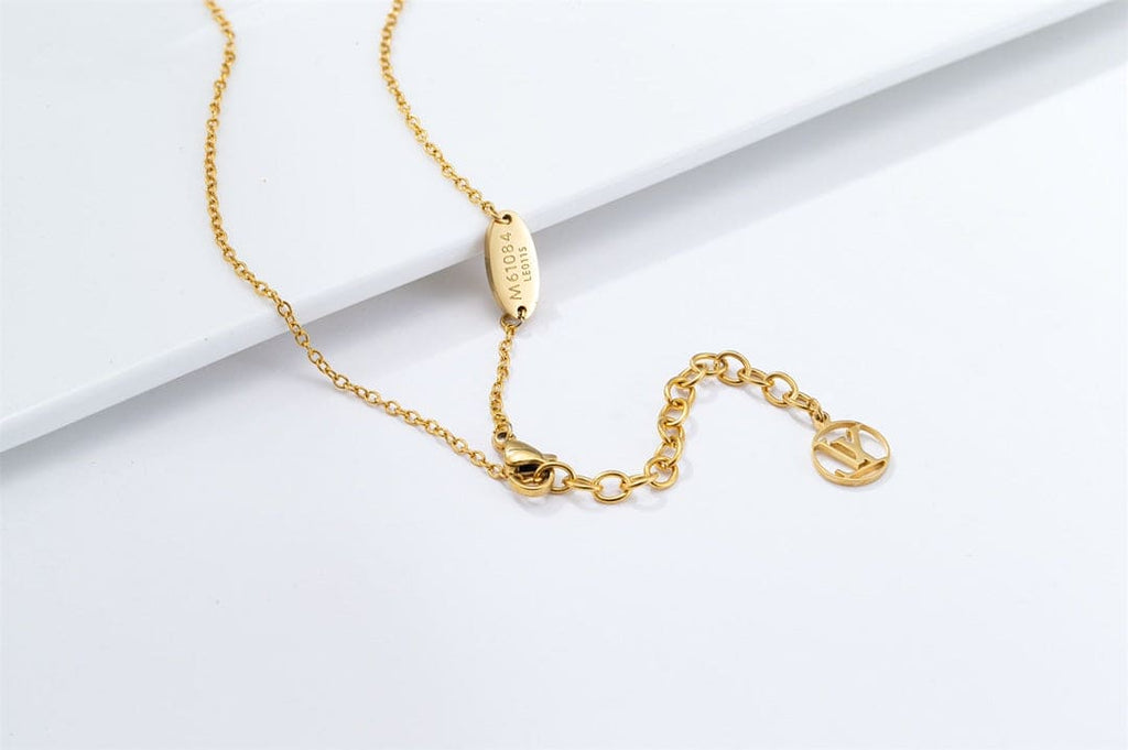 18K Louis Vuitton Nanogram Necklace
