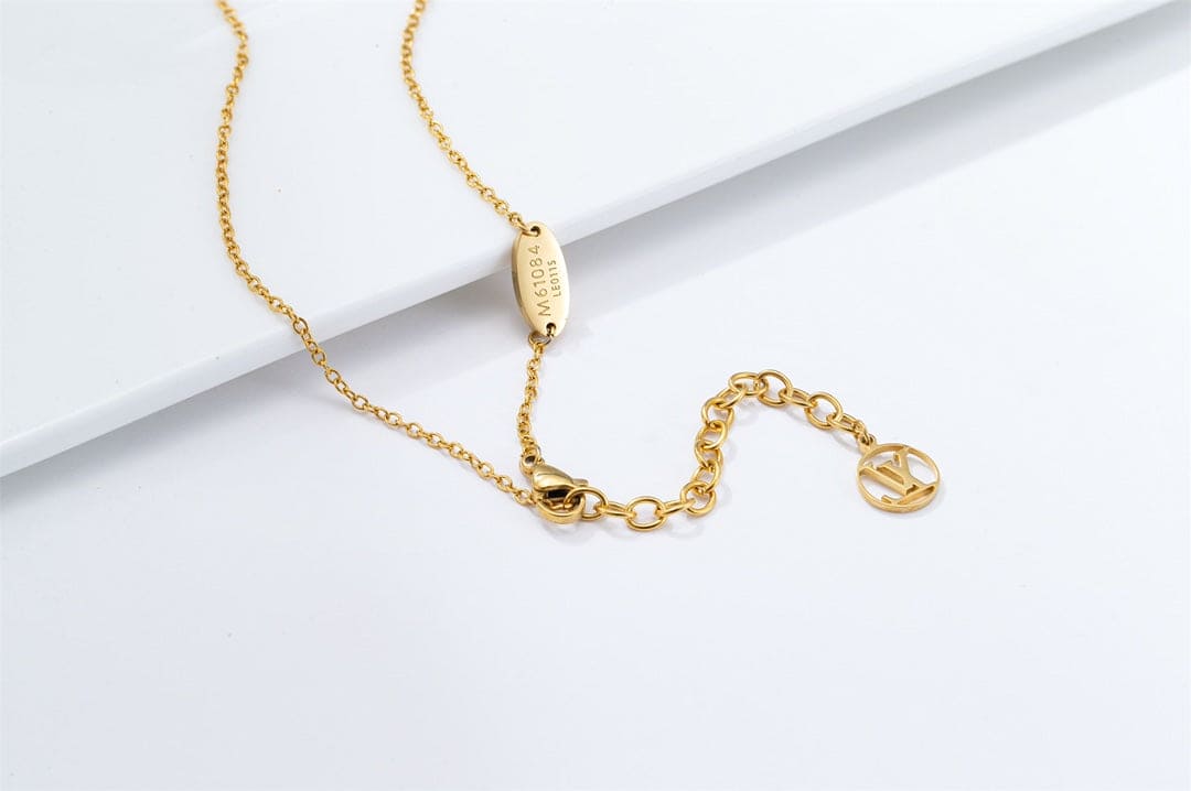 18K Louis Vuitton Nanogram Necklace