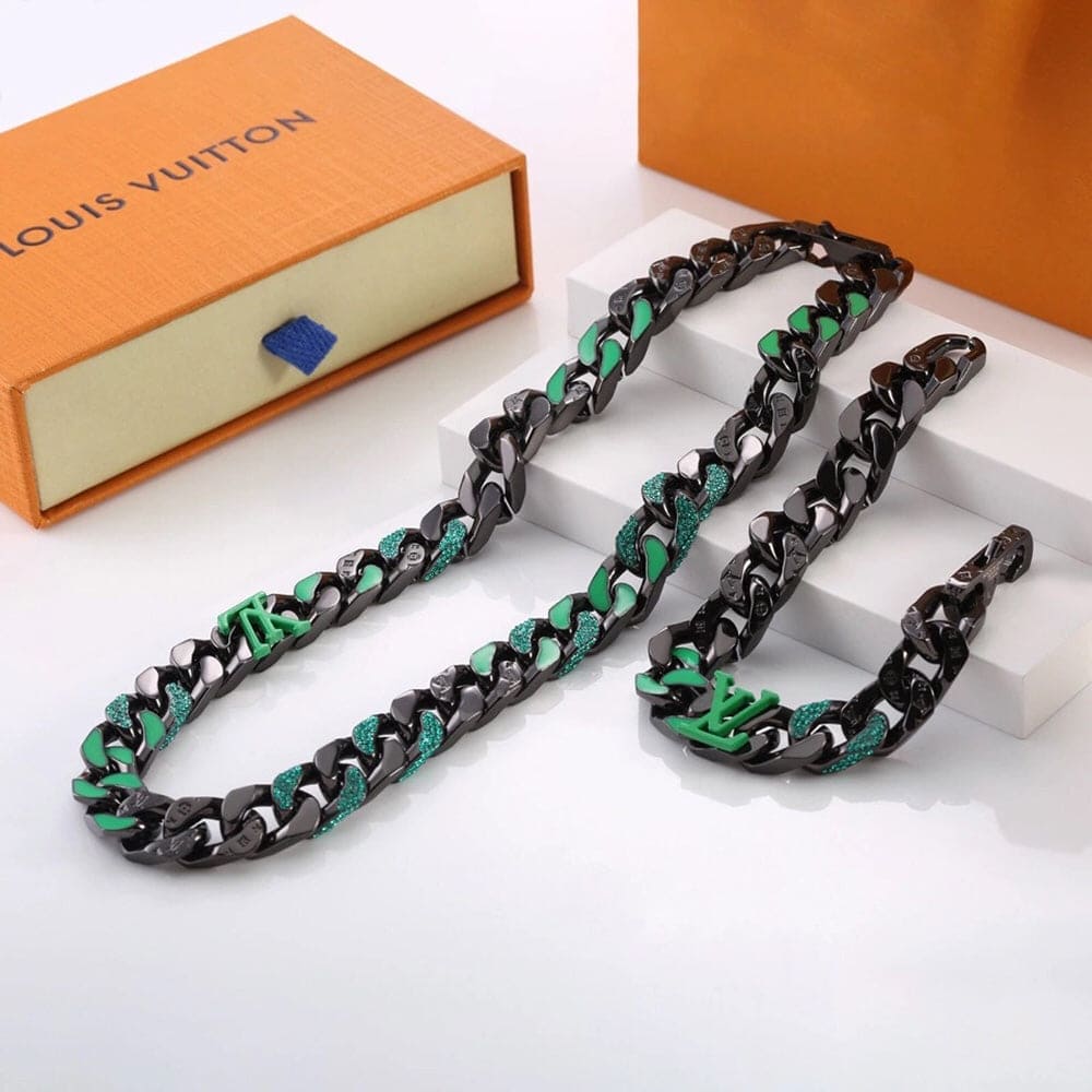 18K Louis Vuitton 2054 Chain Link Necklace