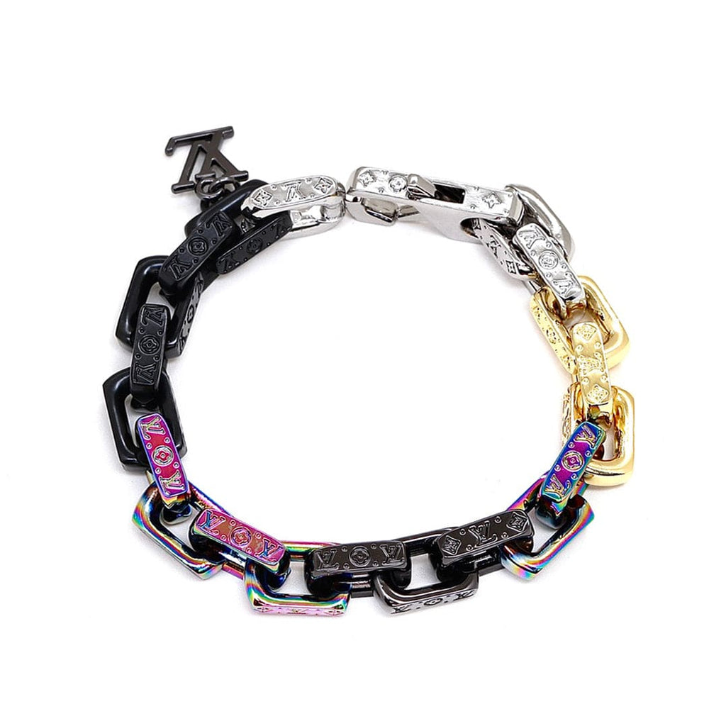 18K Louis Vuitton Street Style Chain Bracelet