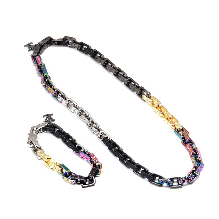18K Louis Vuitton Street Style Chain Bracelet