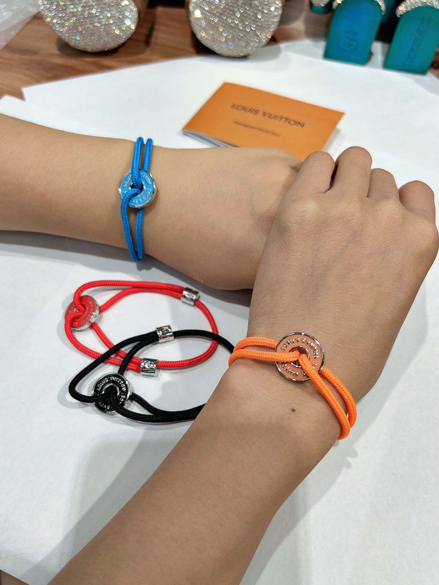 18K Louis Vuitton Disc Bracelet