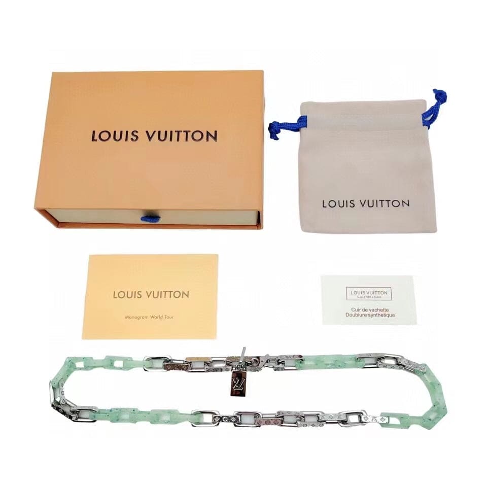 18K Louis Vuitton Sculpture Necklace