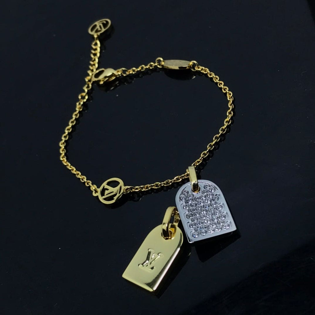 18K Louis Vuitton Nanogram Bracelet