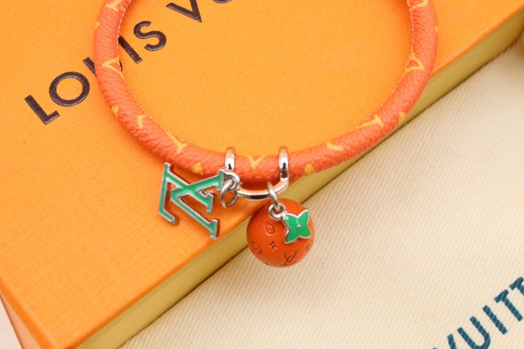 18K Louis Vuitton Hang It Fruits Orange Bracelet