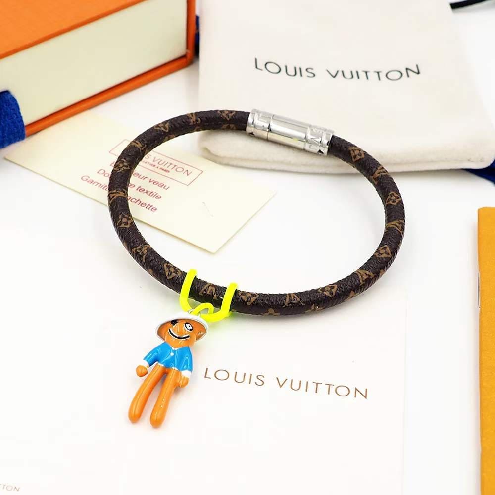 18K Louis Vuitton Hang It Mascot Bracelet