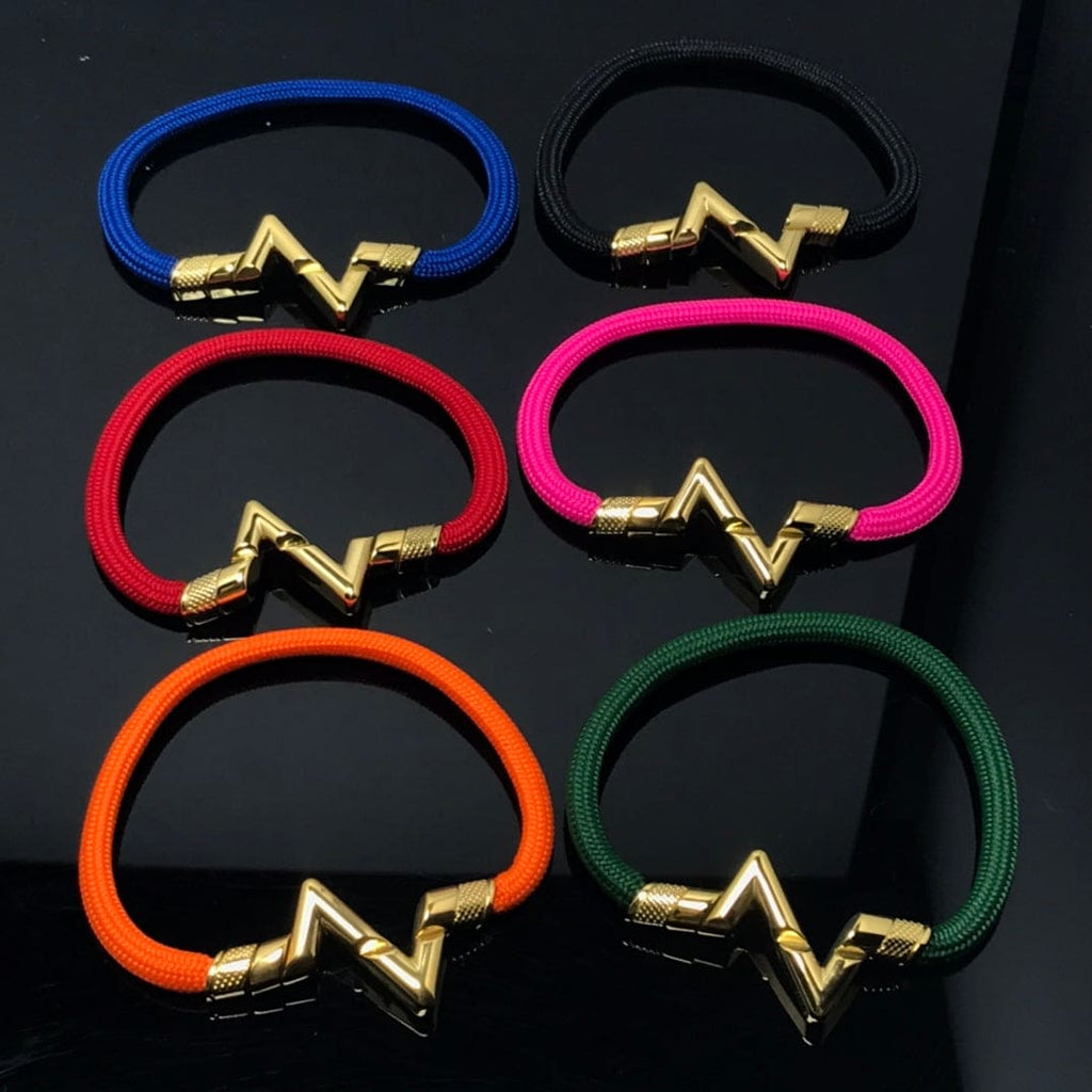 18K Louis Vuitton Volt Upside Down Play Red Bracelet