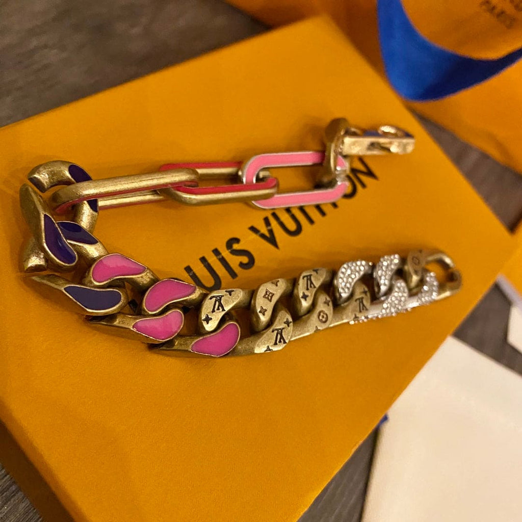 18K Louis Vuitton Mixed Chains Bracelet