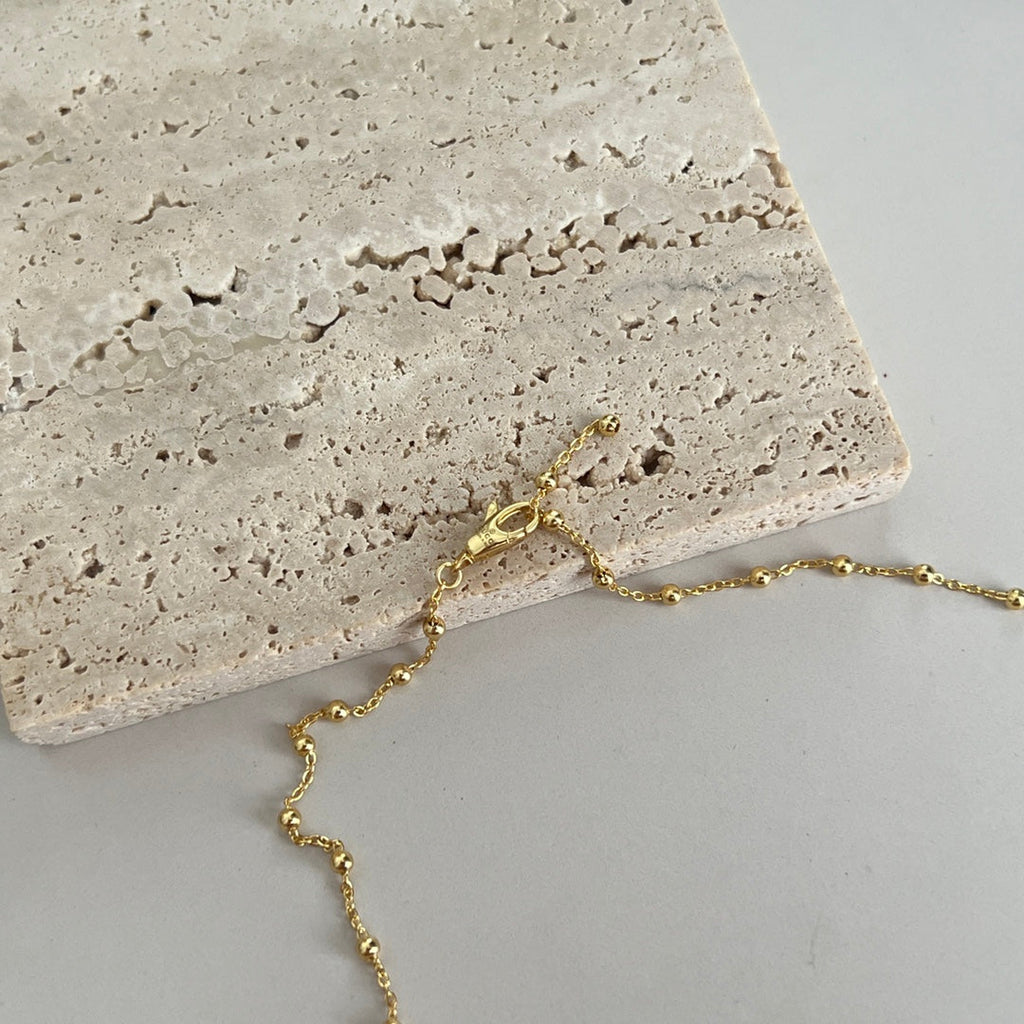 18K Double Gucci Interlocking Gucci Necklace