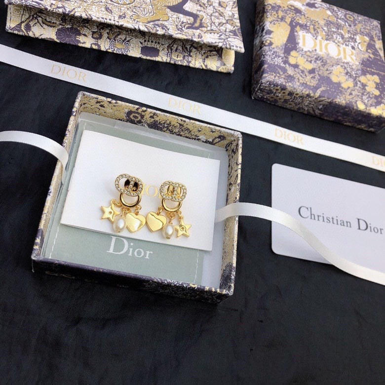 18K Dior Clair D Lune Earrings