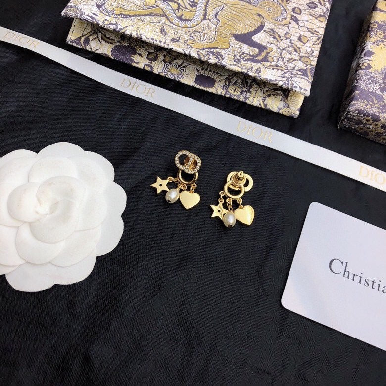 18K Dior Clair D Lune Earrings