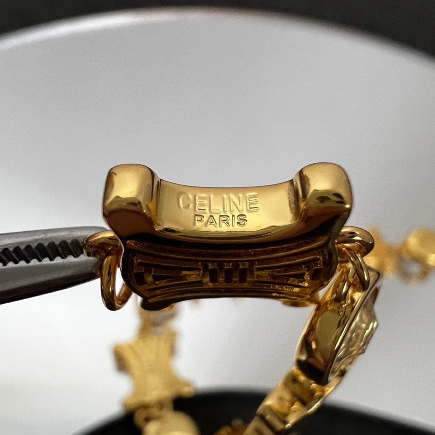 18K Celine Crystals Bracelet