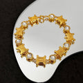 18K Celine Crystals Bracelet