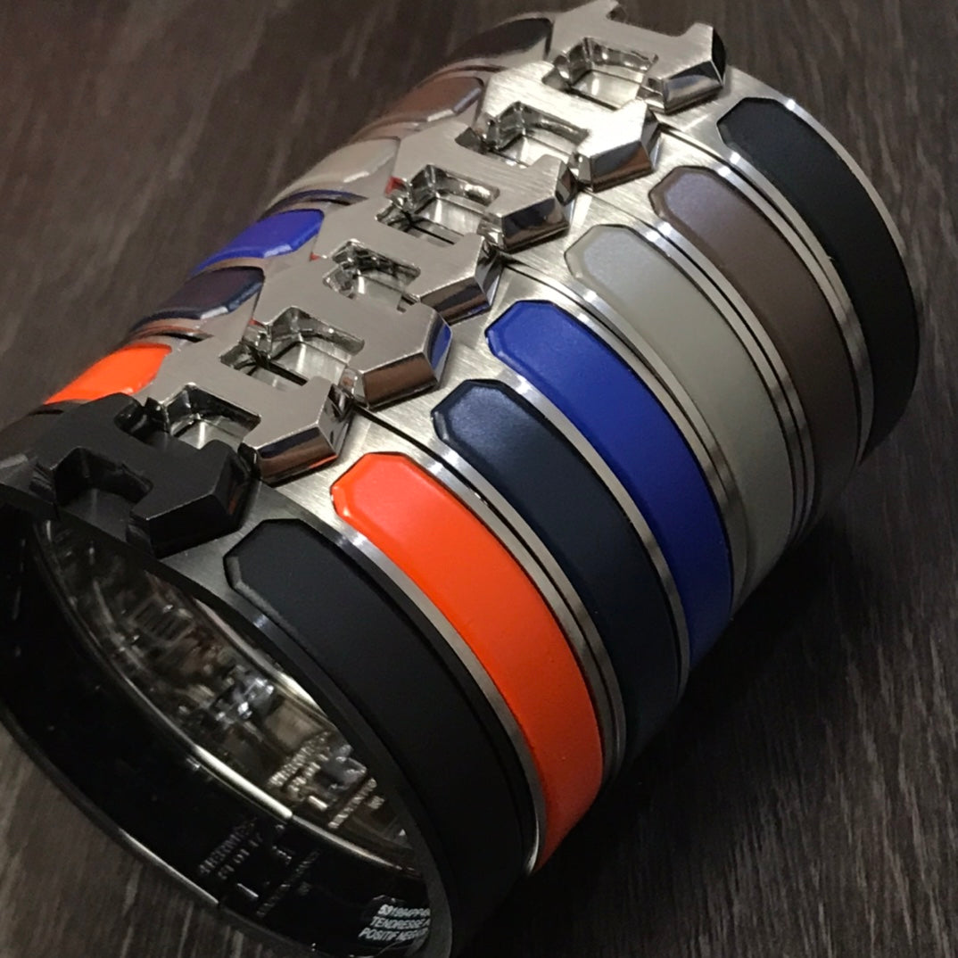 18K Super Hermes Orange Bracelet