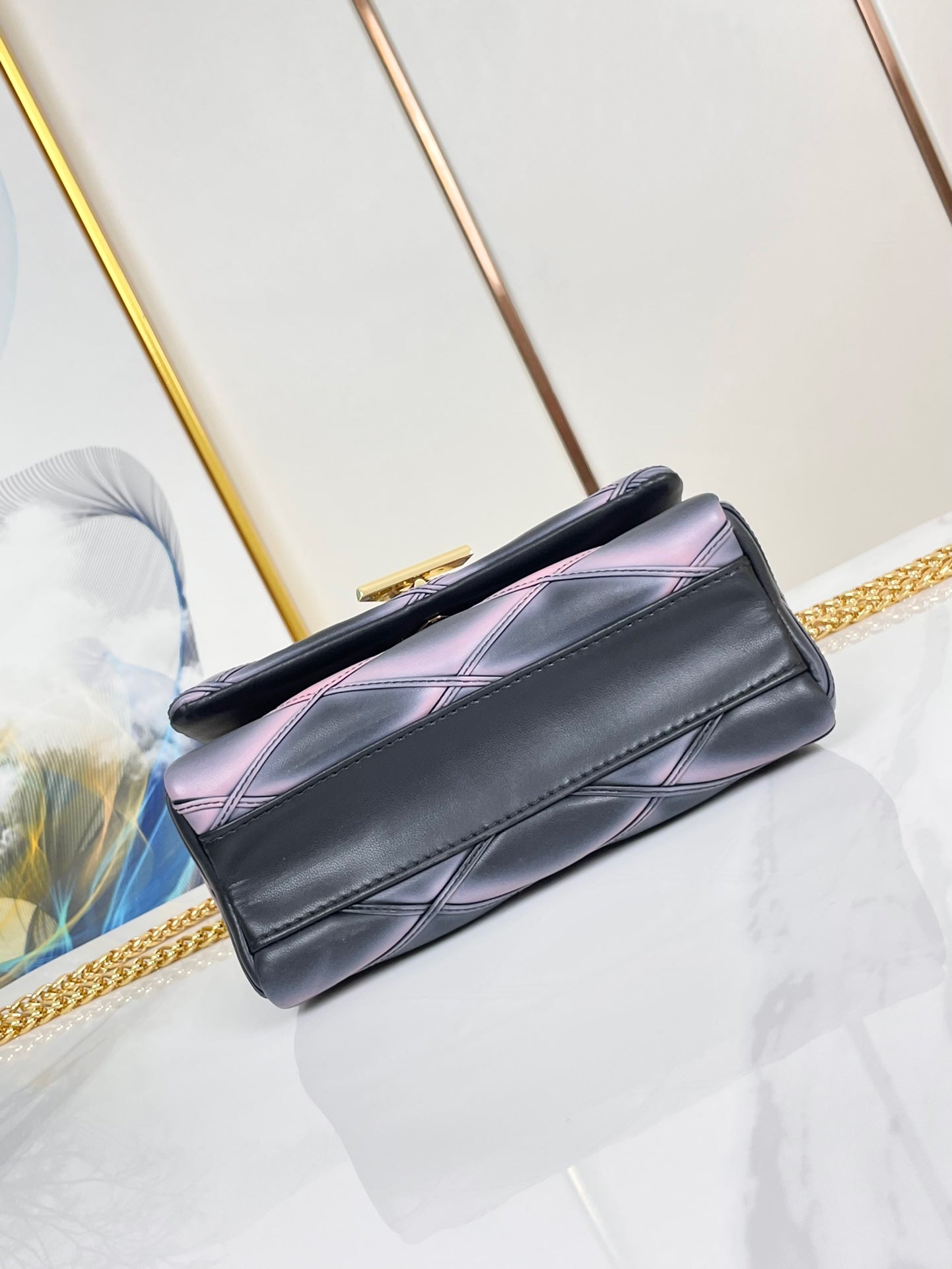 LOUIS VUITTON GO-14 MM 23 BLACK PINK
