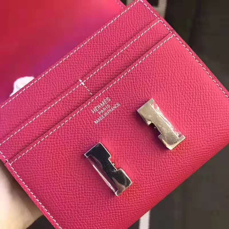 HERMES Constance 13 Dark Pink Epsom Shw