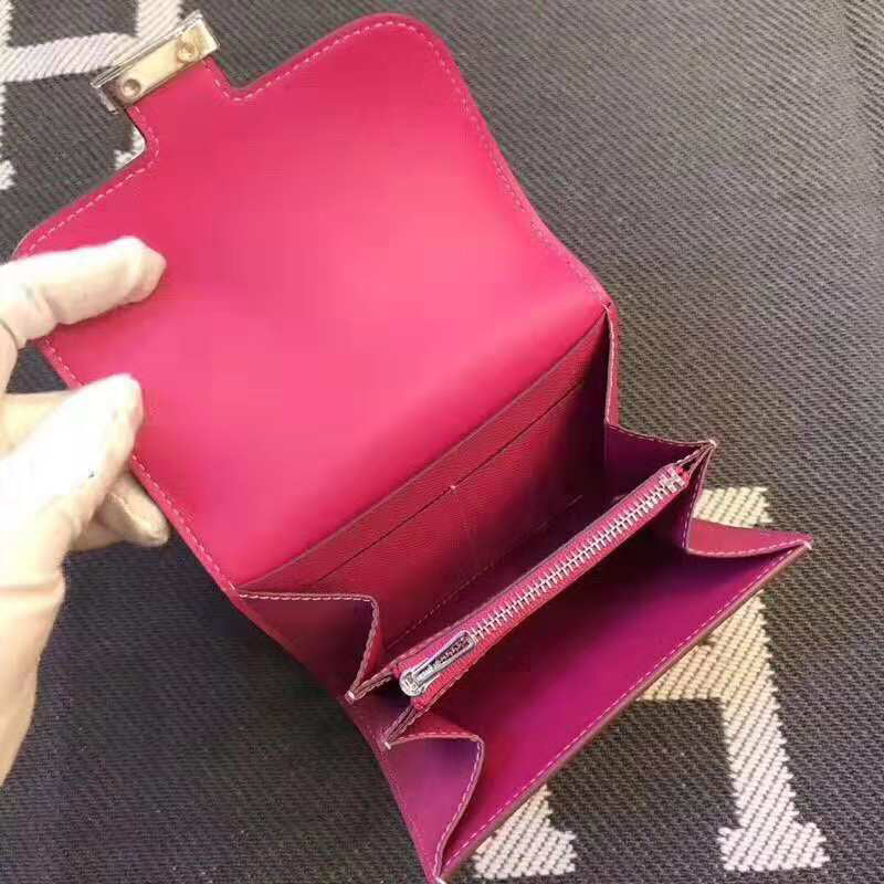 HERMES Constance 13 Dark Pink Epsom Shw