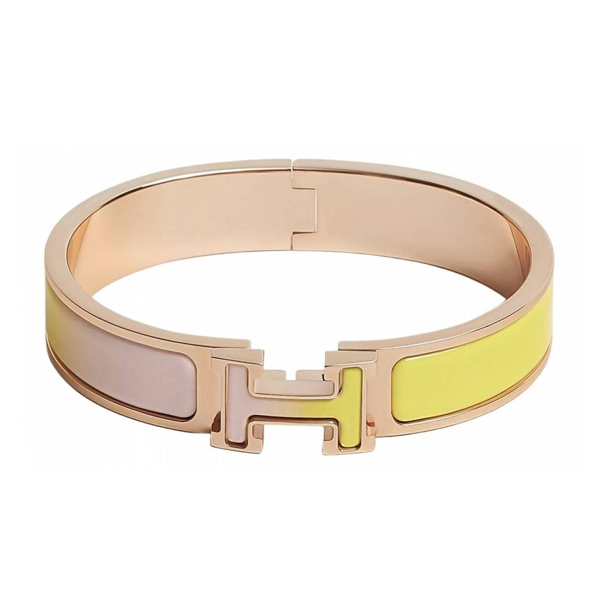 18K Clic Hermes Multicolour Bracelet