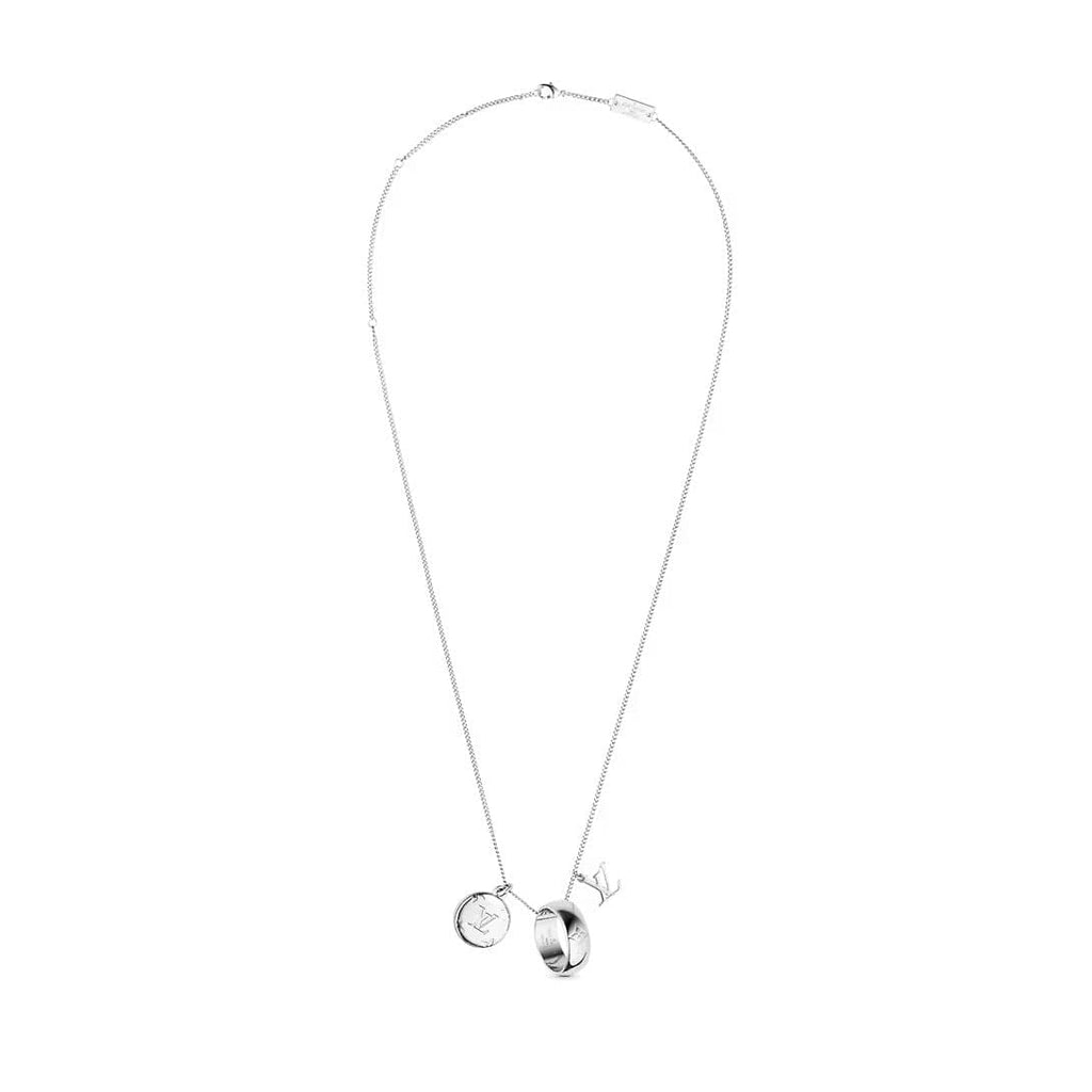 18K Louis Vuitton Monogram Charms Necklace