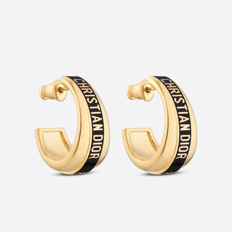 18K Dior Code Earrings