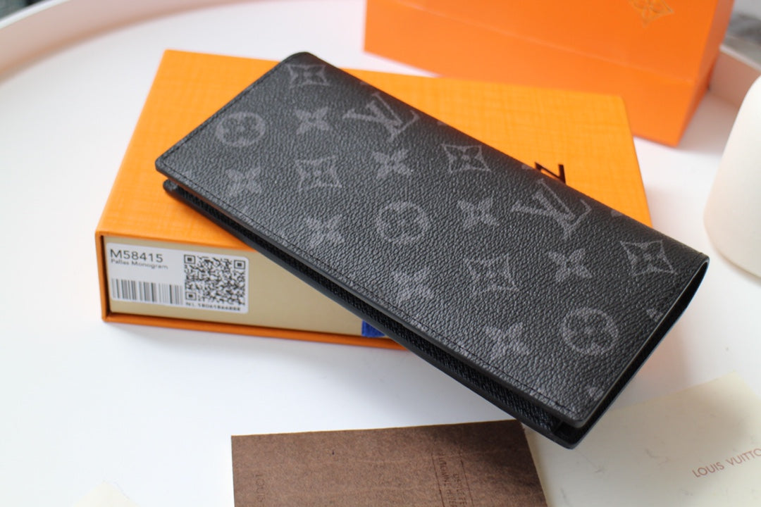 LOUIS VUITTON LV 25S FUJIWARA HIROSHI WALLET 19 IN MONOGRAM ECLIPSE COATED CALFSKIN