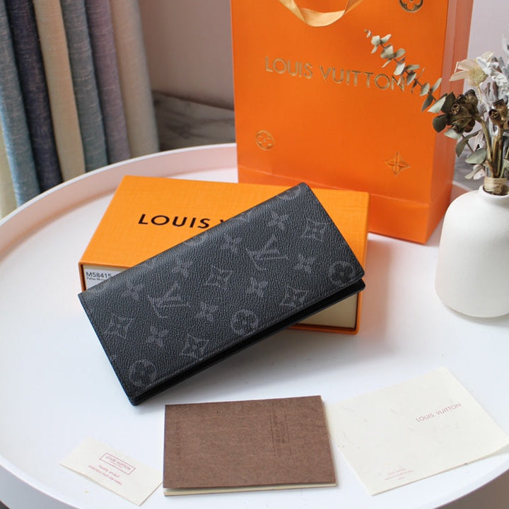 LOUIS VUITTON LV 25S FUJIWARA HIROSHI WALLET 19 IN MONOGRAM ECLIPSE COATED CALFSKIN