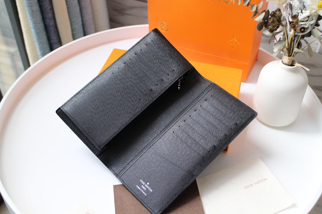LOUIS VUITTON LV 25S FUJIWARA HIROSHI WALLET 19 IN MONOGRAM ECLIPSE COATED CALFSKIN