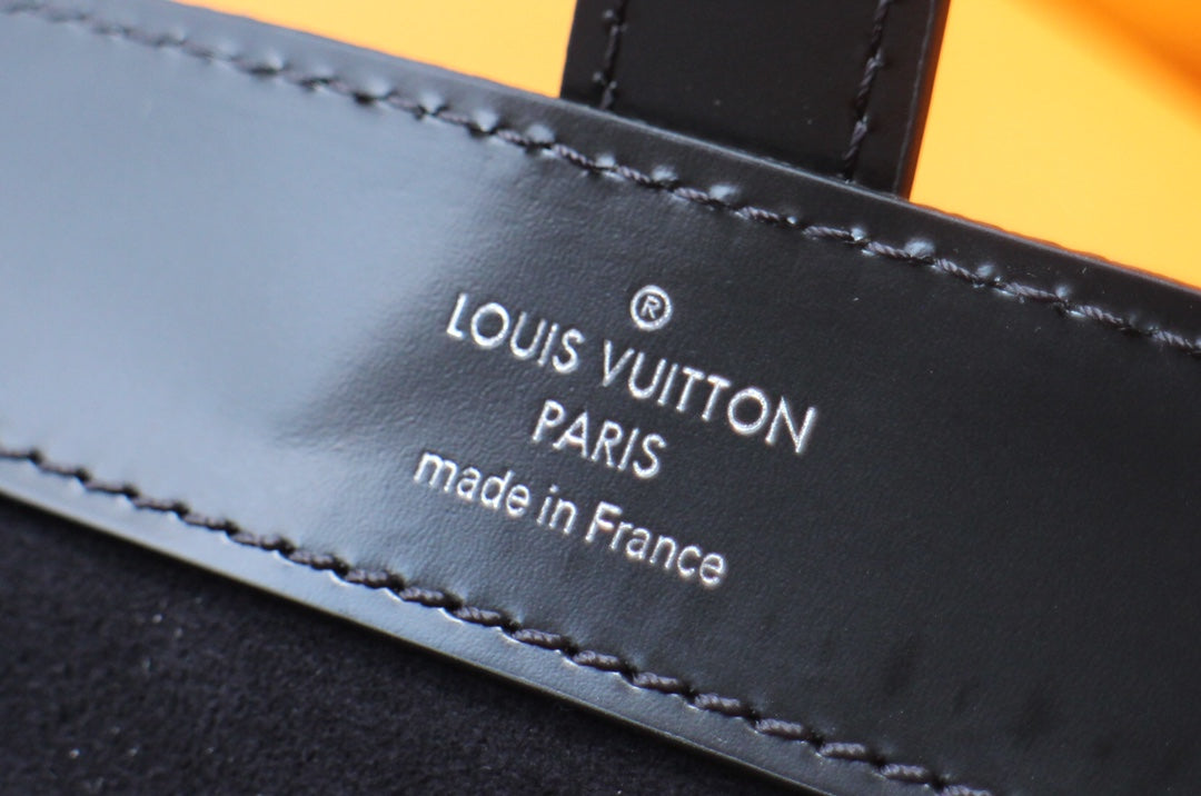 LOUIS VUITTON LV 25S ASTUCCIO PER 3 OROLOGI 20 IN BLACK DAMIER GRAPHITE CALFSKIN