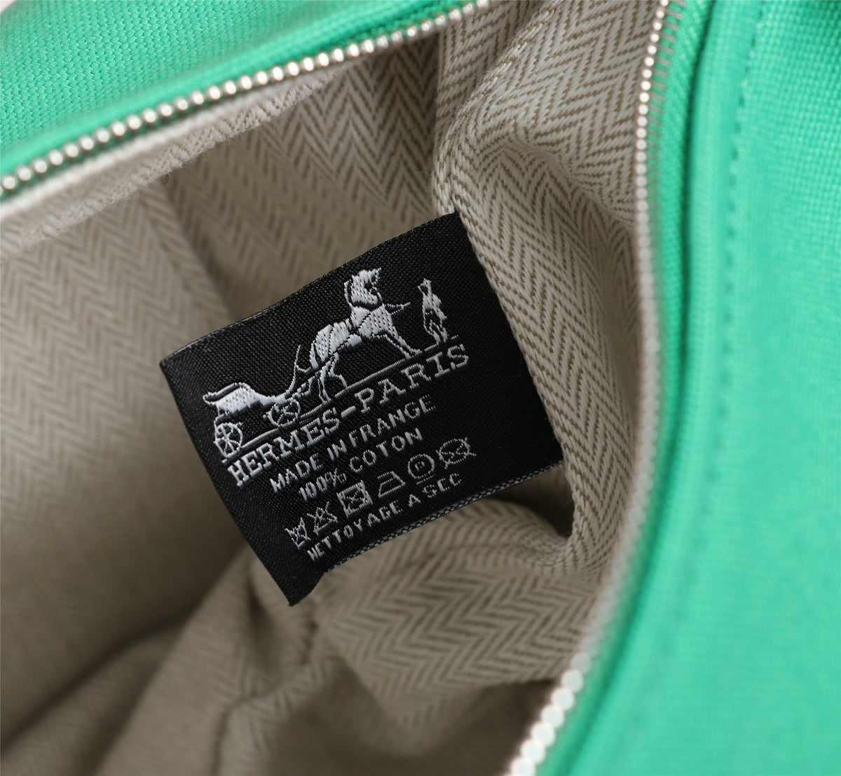 HERMES BRIDE-A-BRAC 21 JADE CANVAS