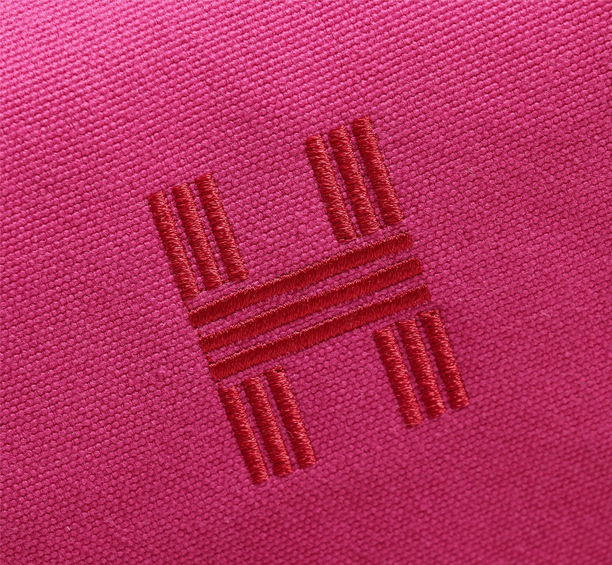 HERMES BRIDE-A-BRAC 25 DEEP PINK CANVAS