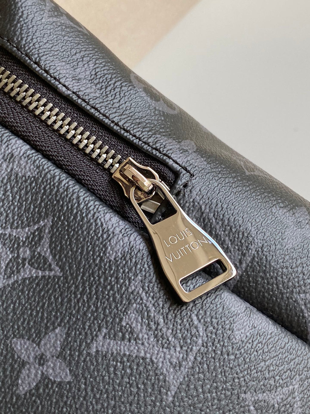 LOUIS VUITTON BACKPACK 40 IN GUN METAL MONOGRAM ECLIPSE CANVAS