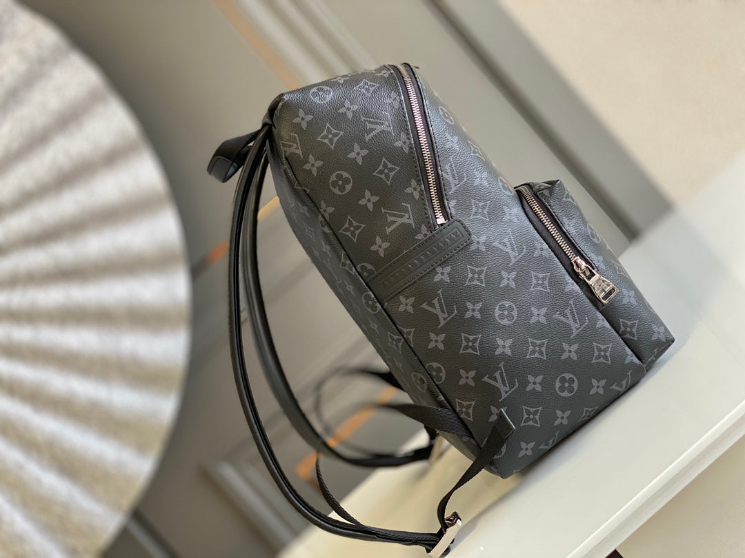 LOUIS VUITTON BACKPACK 40 IN GUN METAL MONOGRAM ECLIPSE CANVAS